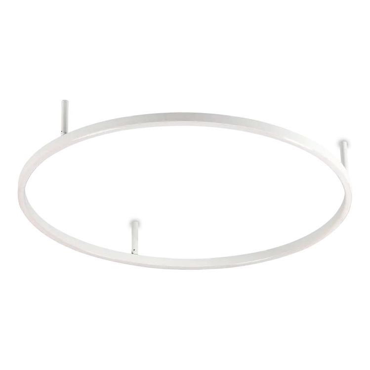 Ideal Lux - LED Плафониера ORACLE SLIM LED/37W/230V 2700K Ø 70 см бял