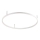 Ideal Lux - LED Плафониера ORACLE SLIM LED/37W/230V 4000K Ø 70 см бял