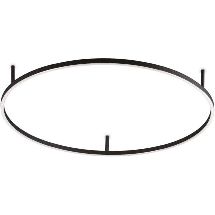 Ideal Lux - LED Плафониера ORACLE SLIM LED/55W/230V 3000K Ø 90 см черен