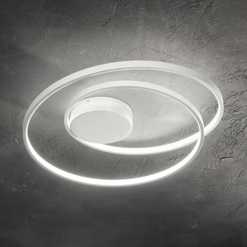 Ideal Lux - LED Плафониера OZ LED/47W/230V Ø 60 см CRI 90 бял