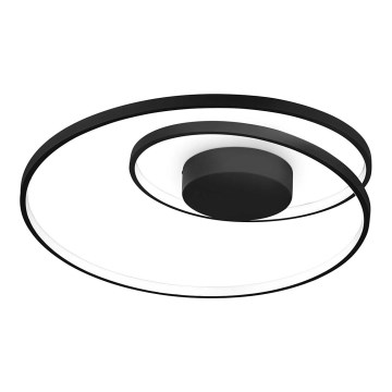 Ideal Lux - LED Плафониера OZ LED/47W/230V Ø 60 см CRI 90 черен