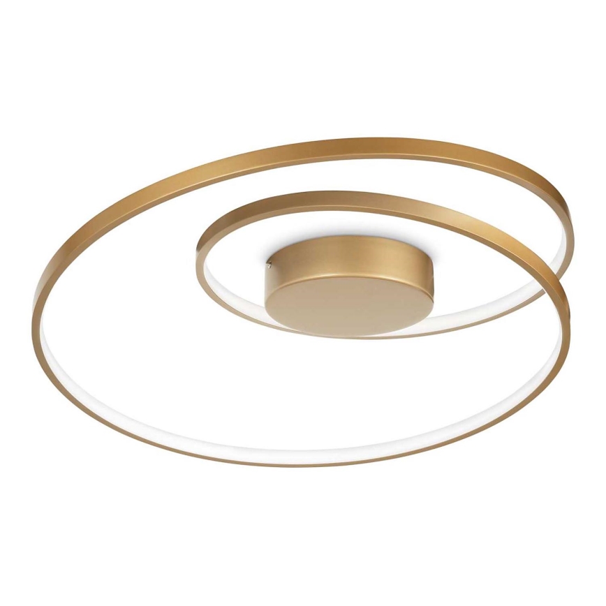Ideal Lux - LED Плафониера OZ LED/47W/230V Ø 60 см CRI 90 златист