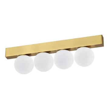 Ideal Lux - LED Плафониера PING PONG 4xLED/3W/230V CRI 90 месинг