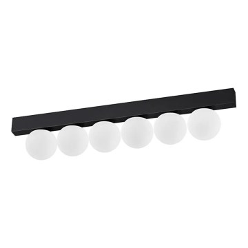 Ideal Lux - LED Плафониера PING PONG 6xLED/3W/230V CRI 90 черен