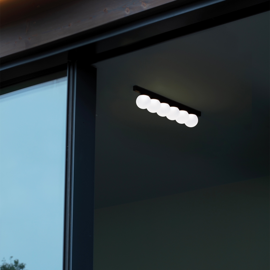 Ideal Lux - LED Плафониера PING PONG 6xLED/3W/230V CRI 90 черен