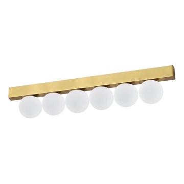 Ideal Lux - LED Плафониера PING PONG 6xLED/3W/230V CRI 90 месинг