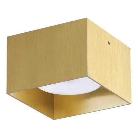 Ideal Lux - LED Плафониера SPIKE 1xGX53/9W/230V златист