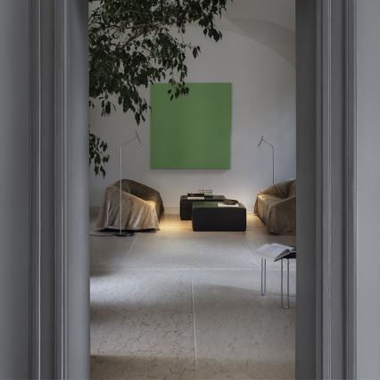 Ideal Lux - LED подова лампа DIESIS LED/4,5W/230V CRI 95 матов хром