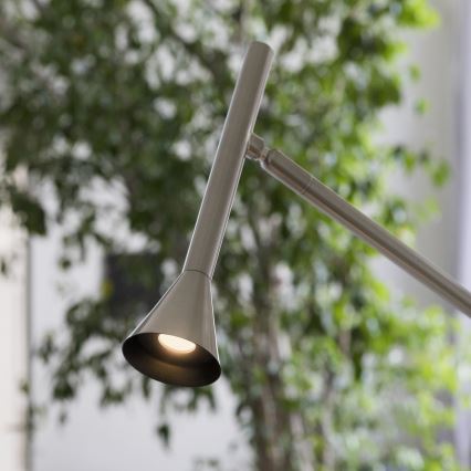 Ideal Lux - LED подова лампа DIESIS LED/4,5W/230V CRI 95 матов хром