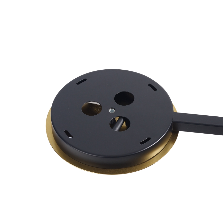 Ideal Lux - LED Полилей BIRDS 5xG9/3W/230V черен/златист