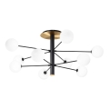 Ideal Lux - LED Полилей COSMOPOLITAN 10xG9/3W/230V Ø 124 см черен