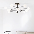 Ideal Lux - LED Полилей COSMOPOLITAN 12xG9/3W/230V Ø 145 см черен