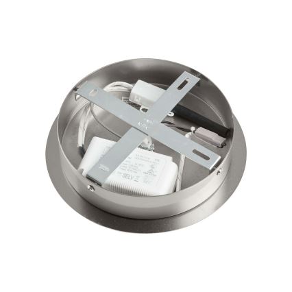 Ideal Lux - LED Полилей EQUINOXE 12xG4/2W/230V Ø 124 см лъскав хром/прозрачен