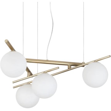 Ideal Lux - LED полилей на кабел ATLAS 4xG9/3W/230V златен