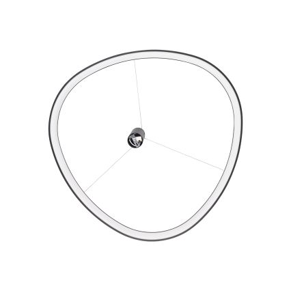 Ideal Lux - LED полилей на кабел GEMINI LED/47W/230V 2700K Ø 61 cm CRI 90 черен