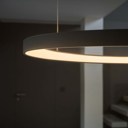 Ideal Lux - LED полилей на кабел GEMINI LED/78W/230V 2700K пр. 105 cm CRI 90 черен
