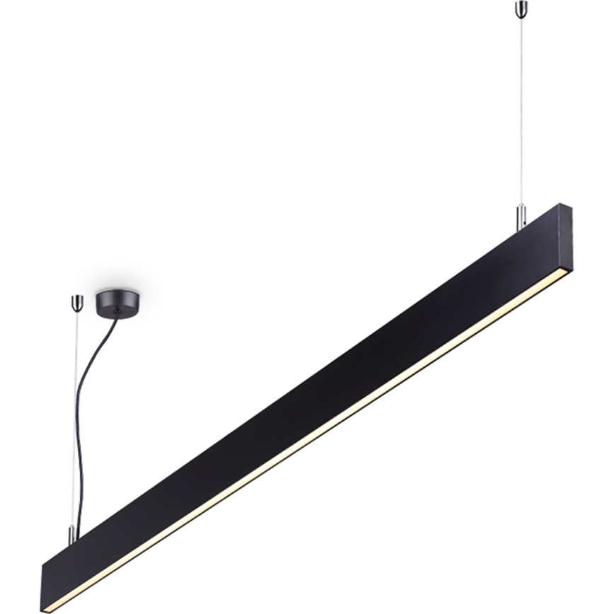 Ideal Lux - LED полилей на кабел LINUS LED/32W/230V 3000K CRI 90 120 cm черен