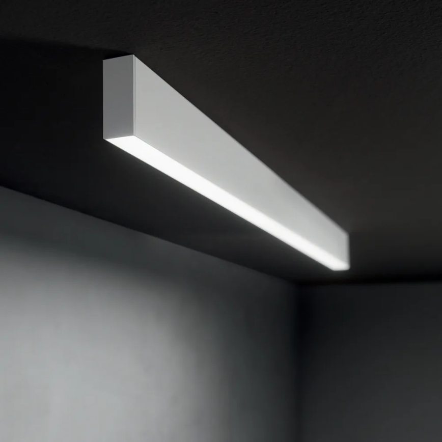 Ideal Lux - LED полилей на кабел LINUS LED/32W/230V 4000K CRI 90 120 см бял