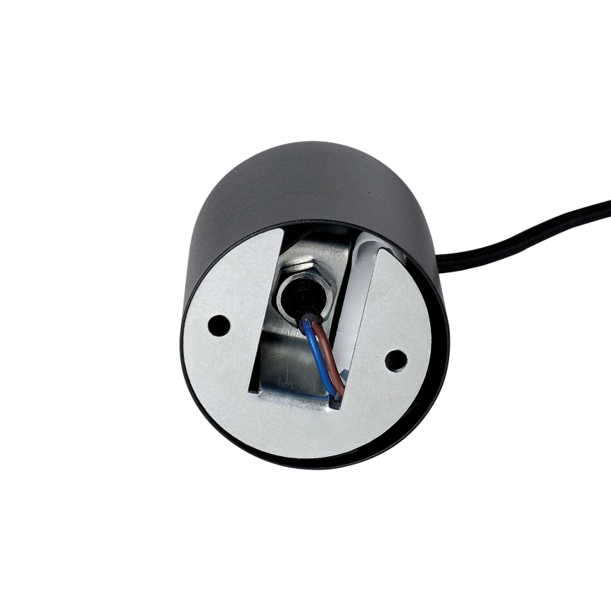 Ideal Lux - LED полилей на кабел LOOK 1xGU10/7W/230V CRI 90 Ø 6 см черен