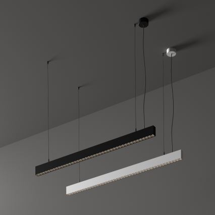Ideal Lux - LED полилей на кабел OFFICE LED/30W/230V 3000K CRI 90 черен