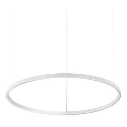 Ideal Lux - LED полилей на кабел ORACLE SLIM LED/37W/230V 3000K CRI 90 Ø 70 см бял