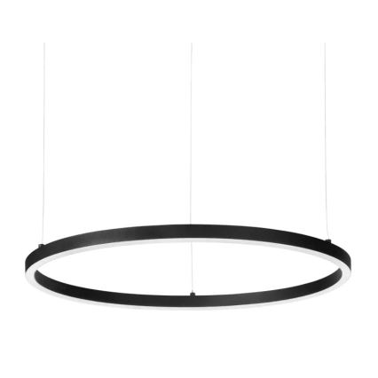 Ideal Lux - LED димируем полилей на кабел ORACLE SLIM LED/40W/230V 3000K CRI 90, диаметър 70 см, черен