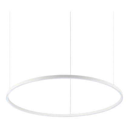 Ideal Lux - LED полилей на кабел ORACLE SLIM LED/53W/230V 4000K CRI 90 pr. 90 cm бял