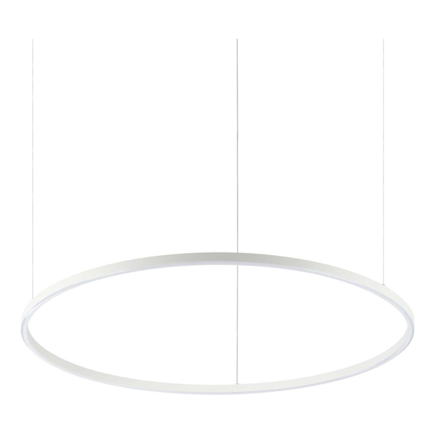 Ideal Lux - LED полилей на кабел ORACLE SLIM LED/53W/230V 4000K CRI 90 pr. 90 cm бял