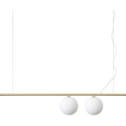 Ideal Lux - LED полилей на кабел PERLINE 2xG9/3W/230V златен
