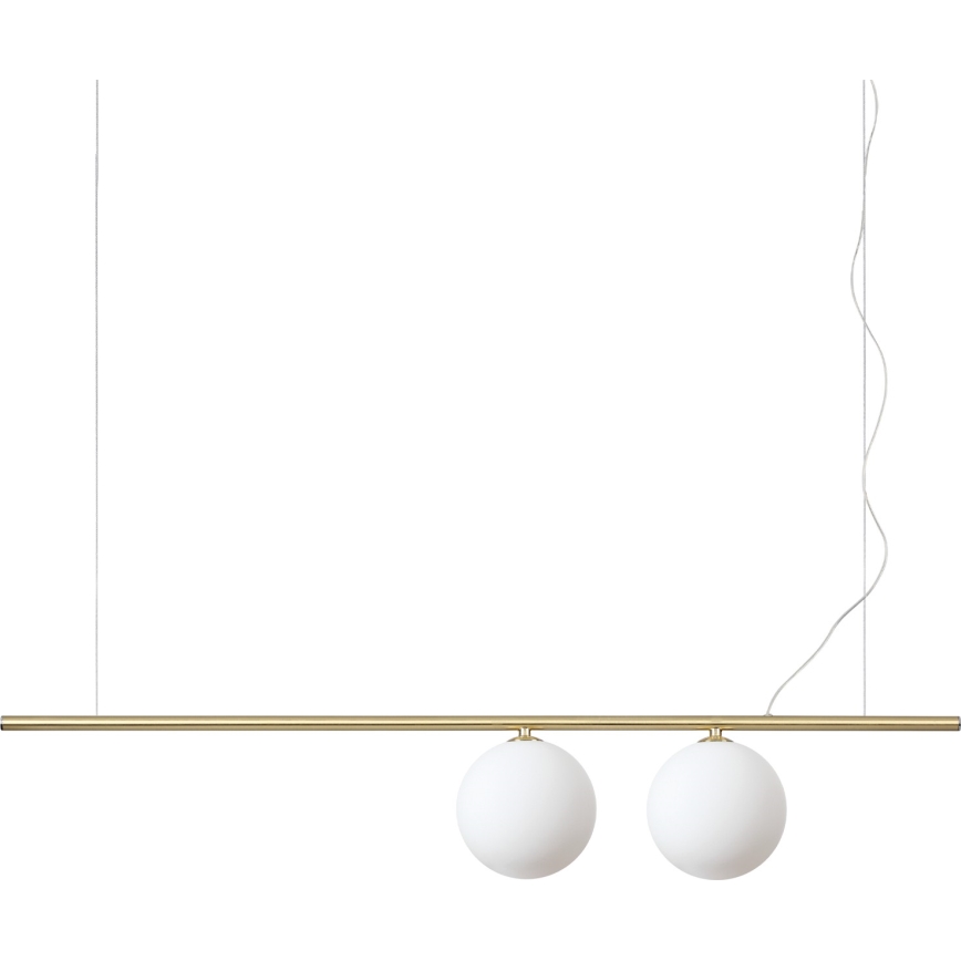Ideal Lux - LED полилей на кабел PERLINE 2xG9/3W/230V златен