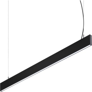 Ideal Lux - LED полилей на кабел STEEL LED/29W/230V 3000K CRI 90 120 cm черен