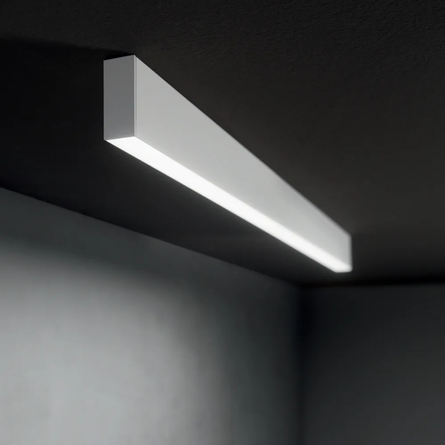 Ideal Lux - LED полилей на кабел STEEL LED/29W/230V 4000K CRI 90 120 cm бял