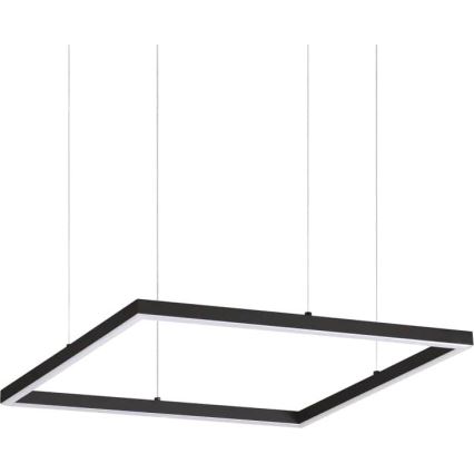 Ideal Lux - LED подвесен полилей на кабел ORACLE SLIM LED/33W/230V 3000K CRI 90 50x50 cm черен