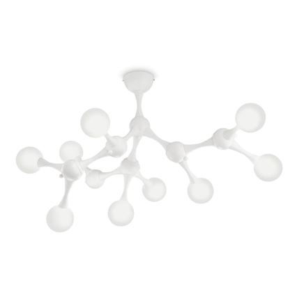 Ideal Lux - LED Полилей за повърхностен монтаж NODINO 9xG9/3W/230V бял