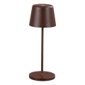 Ideal Lux - LED регулируема на допир външна настолна лампа CUTE LED/2,5W/3,7V 3000 mAh USB 2200-2700K IP65 кафява