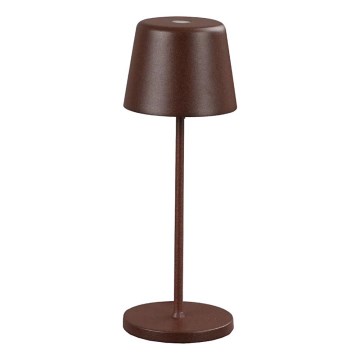 Ideal Lux - LED регулируема на допир външна настолна лампа CUTE LED/2,5W/3,7V 3000 mAh USB 2200-2700K IP65 кафява
