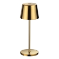 Ideal Lux - LED регулируема външна настолна лампа с докосване CUTE LED/2,5W/3,7V 3000 mAh USB 2200-2700K IP65 златисто