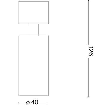 Ideal Lux - LED спот DYNAMITE 1xGU10/7W/230V CRI 90 месинг