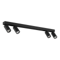 Ideal Lux - LED Спот PROFILO 4xGU10/7W/230V CRI 90 черен