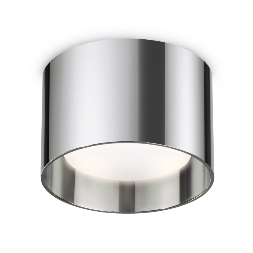 Ideal Lux - LED спот SPIKE 1xGX53/9W/230V Ø 10 см, лъскав хром