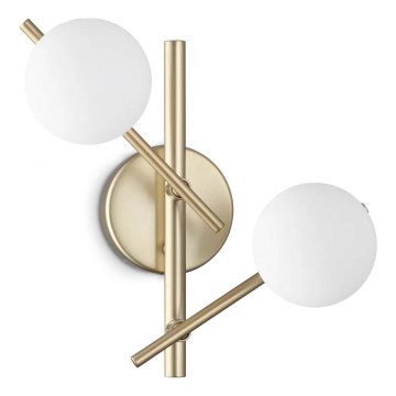 Ideal Lux - LED стенен аплик ATLAS 2xG9/3W/230V златист