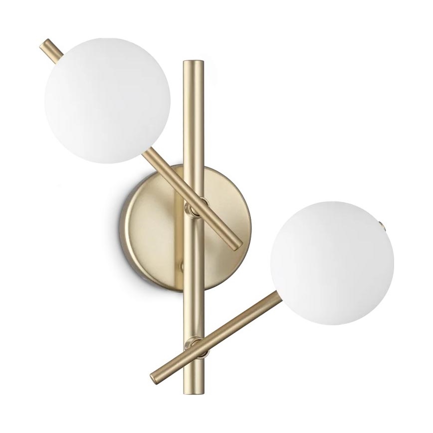 Ideal Lux - LED стенен аплик ATLAS 2xG9/3W/230V златист
