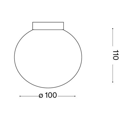 Ideal Lux - LED стенен аплик MAPA 1xG9/3W/230V Ø 10 см бял