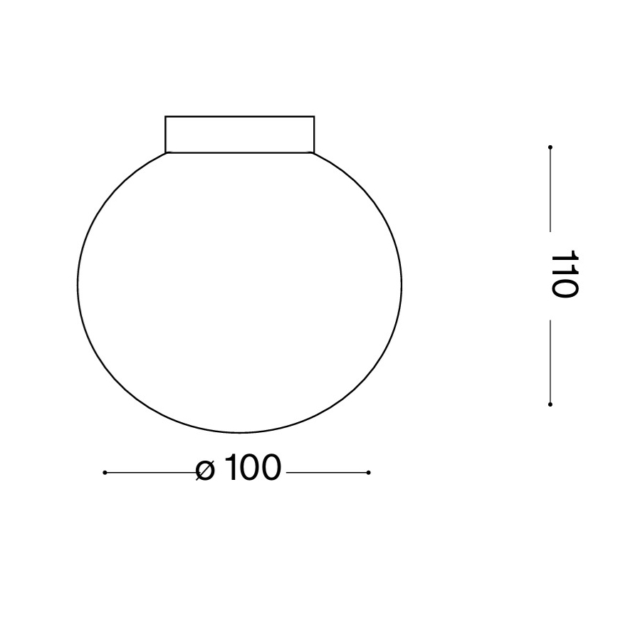 Ideal Lux - LED стенен аплик MAPA 1xG9/3W/230V Ø 10 см бял
