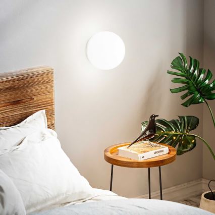 Ideal Lux - LED стенен аплик MAPA 1xG9/3W/230V Ø 15 см бял