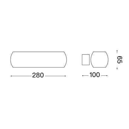 Ideal Lux - LED стенен аплик MORIS 2xG9/3W/230V бял