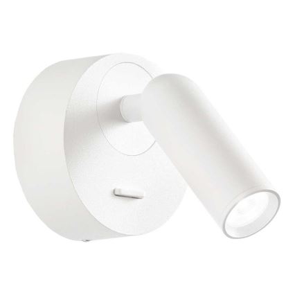 Ideal Lux - LED Стенен спот BEAN LED/3W/230V CRI 90 бял