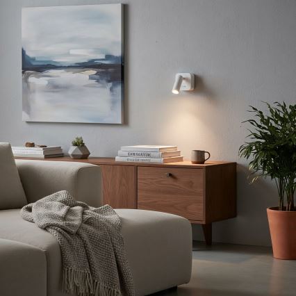 Ideal Lux - LED Стенен спот BEAN LED/3W/230V CRI 90 бял