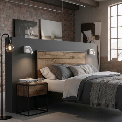 Ideal Lux - LED Стенен спот BEAN LED/3W/230V CRI 90 бял