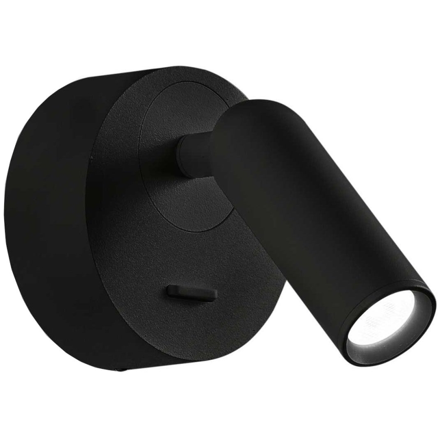 Ideal Lux - LED Стенен спот BEAN LED/3W/230V CRI 90 черен